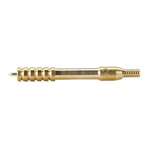 Dewey Rods Professional Brass Jag For Non-Coated .30-.35 Cal - 8/32 Male Thread Also Fits Other Manufacturers
