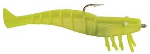 Doa Shrimp 3Pk 1/4 3-1/2 Chartreuse Md#: FSH-3-3P-317