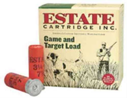 12 Gauge 2-3/4" Lead #8  1 oz 250 Rounds Estate Shotgun Ammunition