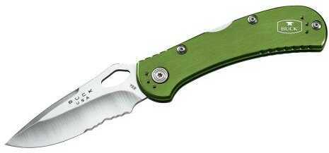 Buck Knives 7447 Spitfire Serrated Grn