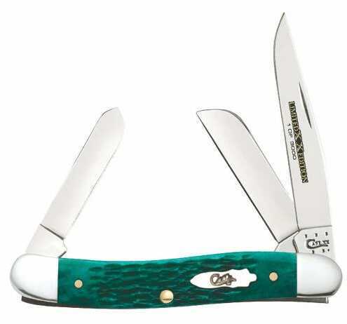 Wr Case & Sons Cutlery 6318 Ss Limited Edition Jig Jade Bone Medium Stockman