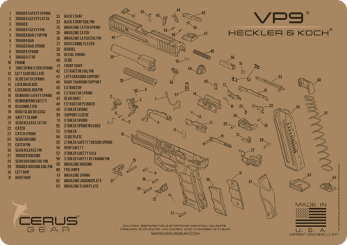 Cerus Gear Hk Vp9 Schematic Coyote