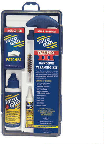 Tetra Gun ValuPro III Handgun Cleaning Kit .357/.38 Cal/9 mm  Model: 715i