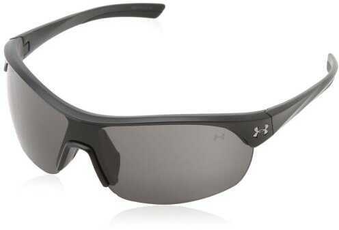 Under Armour Marbella Satin Black Frame Gray Lens