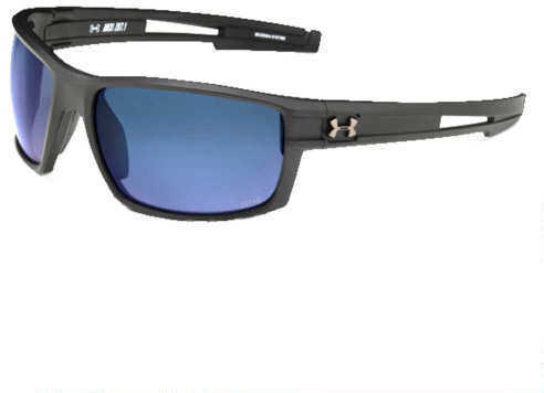 Under Armour Sunglasses Captain STM - Sat Blk/Blk Rb/GRYPL BLMIR