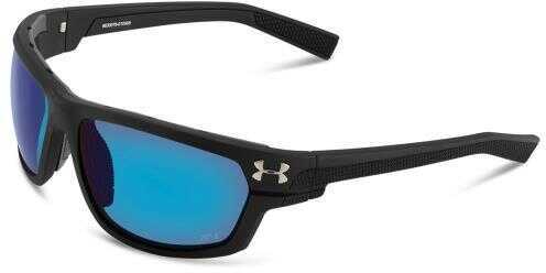 Under Armour Hook/'D STM STN Blk FRM Gry/BLU Pol Lens