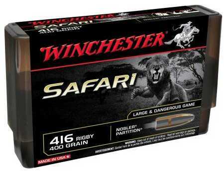 416 Rigby 400 Grain Soft Point 20 Rounds Winchester Ammunition