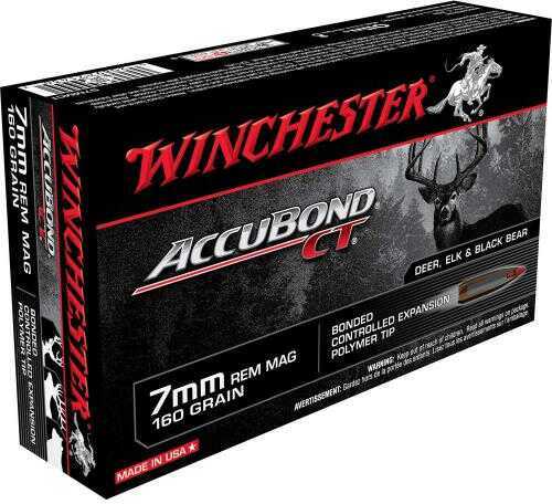 7mm Rem Mag 160 Grain Soft Point 20 Rounds Winchester Ammunition 7mm Remington Magnum