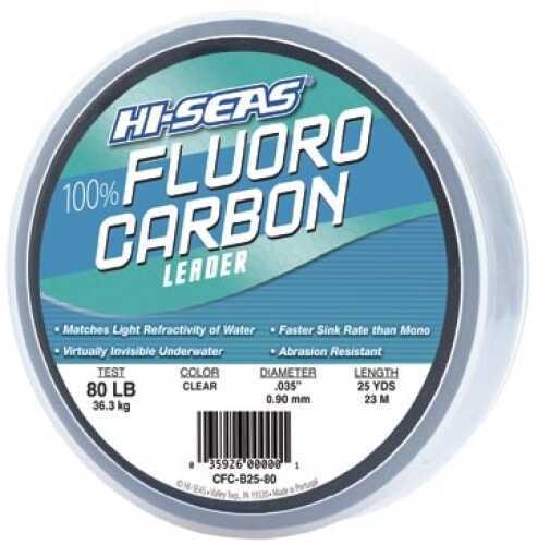 Hi-Seas Grand Slam Fluorocarbon 80# 25Yd Bracelet Md#: CFCB25-80