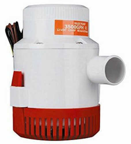 Rule Pump,Bilge 3000 Gallons Per Hour HD 12V