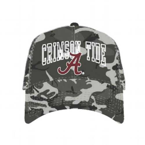 National Cap & Sportswear Wideout Grey Woodland Alabama