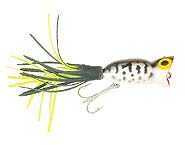 Abro Hula Poppper Fishing Lure 5/8 2.25" Coachdog Orange Belly