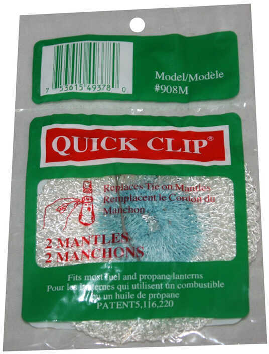 Warkinz Inc. Quick Clip Mantles Propane 50C Count Md: 908M