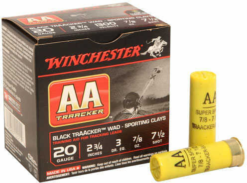 12 Gauge 2-3/4" Lead 7-1/2  7/8 oz 25 Rounds Winchester Shotgun Ammunition