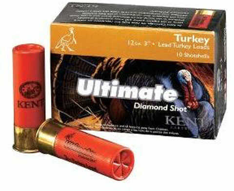 12 Gauge 3-1/2" Lead #5  2-1/4 oz 10 Rounds Kent Cartridges Shotgun Ammunition