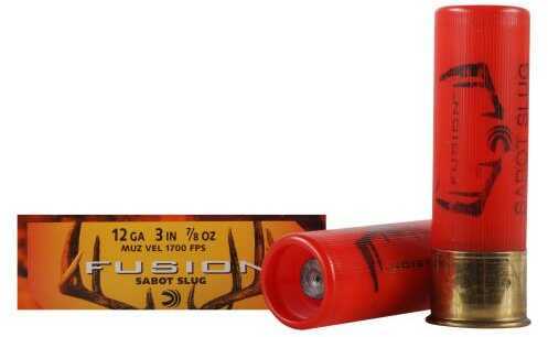 12 Gauge 3" Sabot Slug 7/8 oz 5 Rounds Federal Shotgun Ammunition