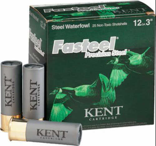 12 Gauge 3-1/2" Steel #2  1 9/16 oz 25 Rounds Kent Cartridges Shotgun Ammunition