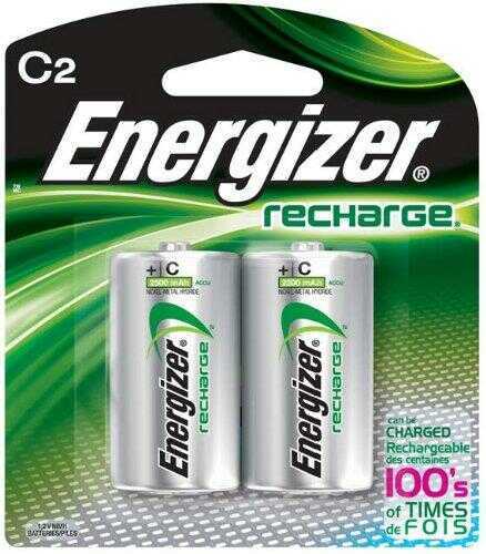 Energizer Recharge Batteries C2 Pack