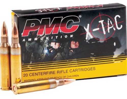 5.56mm Nato 62 Grain Full Metal Jacket 20 Rounds PMC Ammunition