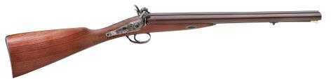 Pedersoli Baker Style Coach Percusion Shotgun 12 Gauge Case Hardened locks 20" Rust Brown Barrels