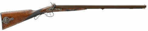Pedersoli Old English Maple Muzzleloading Double Barrel Shotgun, 12 Gauge Md: S.297-012