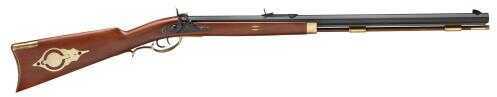 Pedersoli Traditional Hawken Target Left Handed Percussion Black Powder Rifle, 50 Caliber Md: S.663-050P
