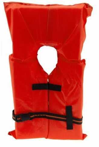 Kent Foam Life Preserver Orange Medium 50-90 Lbs