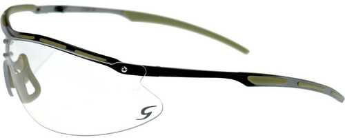 Radians Bravo Ballistic Rated Hunting Safety Glasses- Metal/Clear