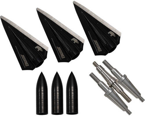 Bear Razor Head VWS Single Bevel Broadhead Kit 150-250 gr. 3 pk.