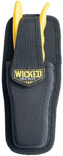 Wicked Tree Gear WTG017S Hand Pruner Sheath Fits Tough Pruners Belt Loop Mount Black Canvas
