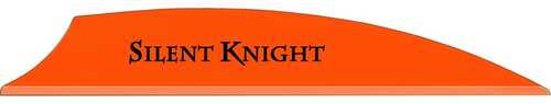 Flex Fletch Silent Knight Vanes Blaze Orange 3 in. 36 pk. Model: SK-FBZ-36