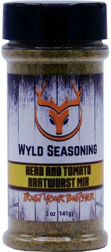 Wyld Seasoning Bratwurst Mix Herb and Tomato