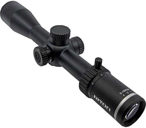 Riton X5 Primal Rifle Scope 3-18x44 Black PHR Reticle Model: 5P318AS