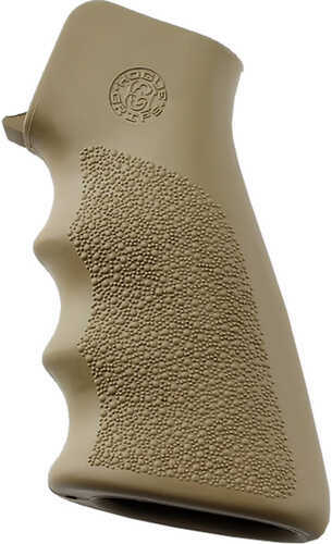 Hogue 15003 AR-15 Overmolded Rubber Grip W/Finger Grooves Matte Desert Tan