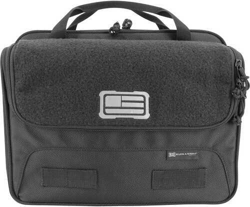 Evolution Tactical XL Double Pistol Case Black