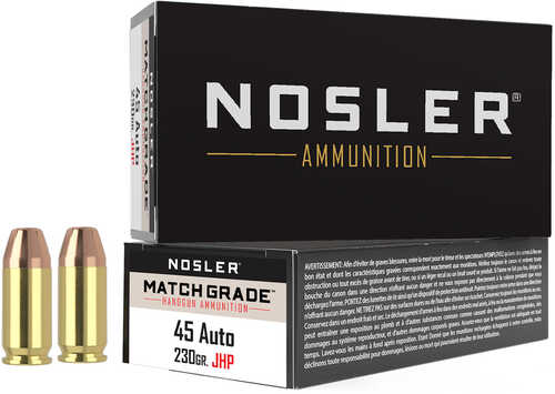 NOSLER ASP SR 45ACP 230G HGJHP 50BX