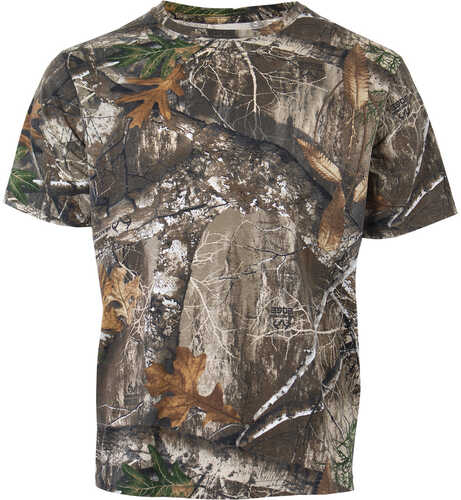 Habit Bear Cave Camo Tee Short Sleeve Realtree Edge Medium