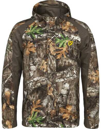 Blocker Drencher Jacket W/Hood Waterproof Realtree Edge Large