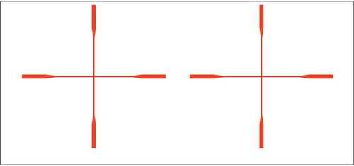 Gunstar Rifle Crosshair Orange