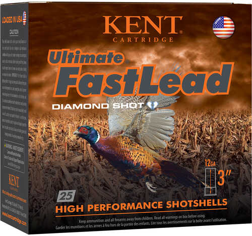 Kent Ultimate Fast Lead Upland Load 12 ga. 3 in. 1 3/4 oz. 5 Shot 25 rd. Model: K123UFL50-5