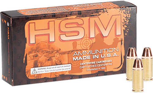 HSM Self Defense Handgun Ammunition 357 Sig HP 125 gr. 50 rd. Model: HSM-357Sig-2-N