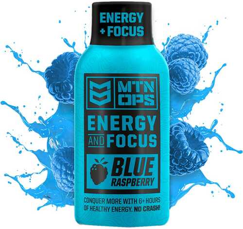 MTN Ops Energy Shots Blue Raspberry