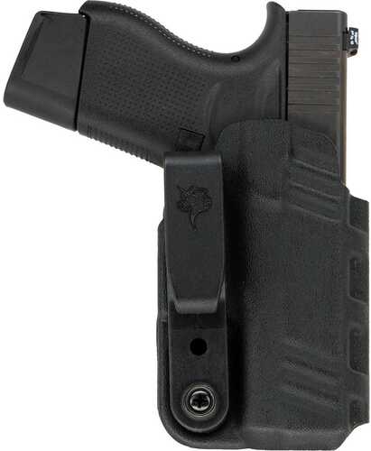 Desantis Gunhide 137KJB6Z0 Slim-Tuk Black Kydex IWB Fits Glock 19,23,32,45 Ambidextrous Hand