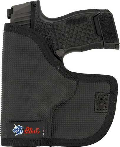 Desantis Gunhide N38BJV5ZO Nemesis Pocket Beretta Nano/Ruger LC9 Rubberized Fabric Black