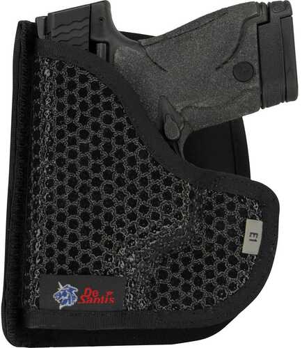 Desantis Gunhide M44BJG3Z0 Super Fly Pocket Kel-Tec P32 Rubberized Fabric Black