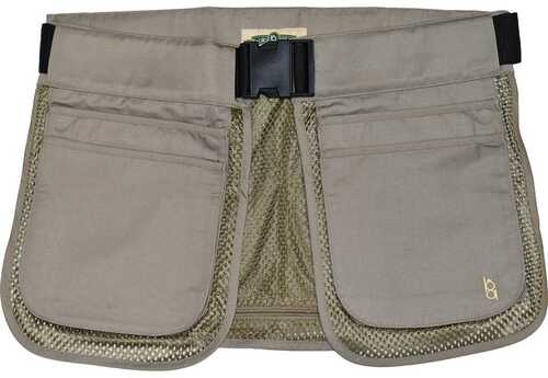 Bob Allen Half Mesh Shooting Apron Khaki OSFM