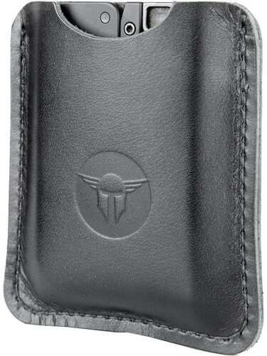 TrailBlazer LifeCard Leather Sleeve Black