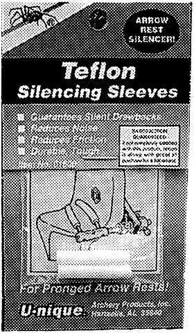 U-nique Teflon Silencing Sleeves 2 pk. Model: 1500