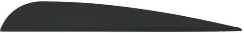 AAE Elite Plastifletch Vanes Black 3.875 in. 100 pk. Model: EPA40BK100