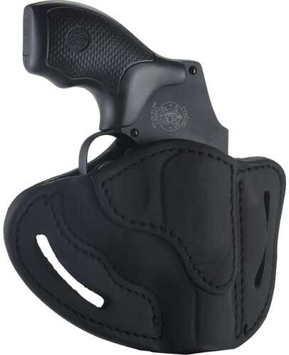 1791 Gunleather RVH1SBLR Ruger LCR; S&W J-Frame Steerhide Black